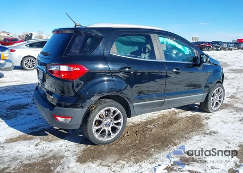 2019 Ford Ecosport Titanium from USA, damaged, VIN MAJ3S2KE3KC261285